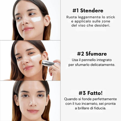 Luma Beauty™Fondotinta 2in1 con formula coreana innovativa